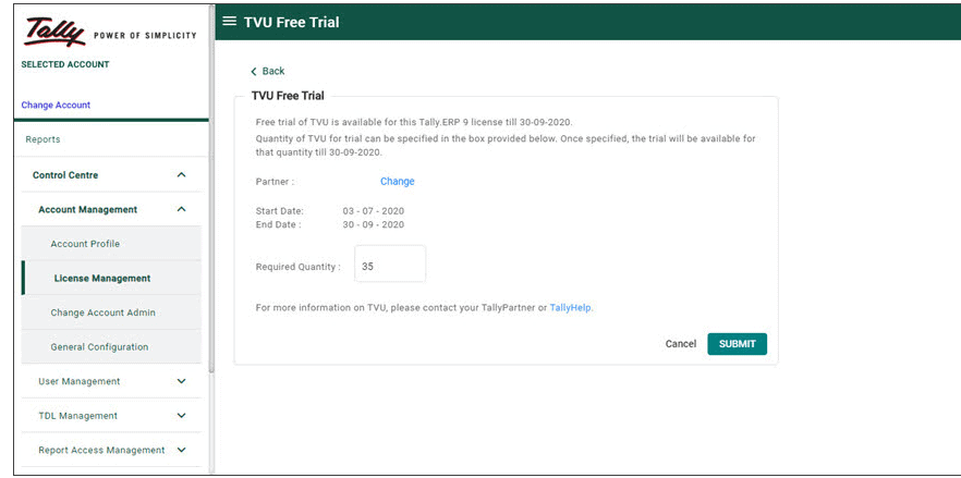 Enable Free Trial